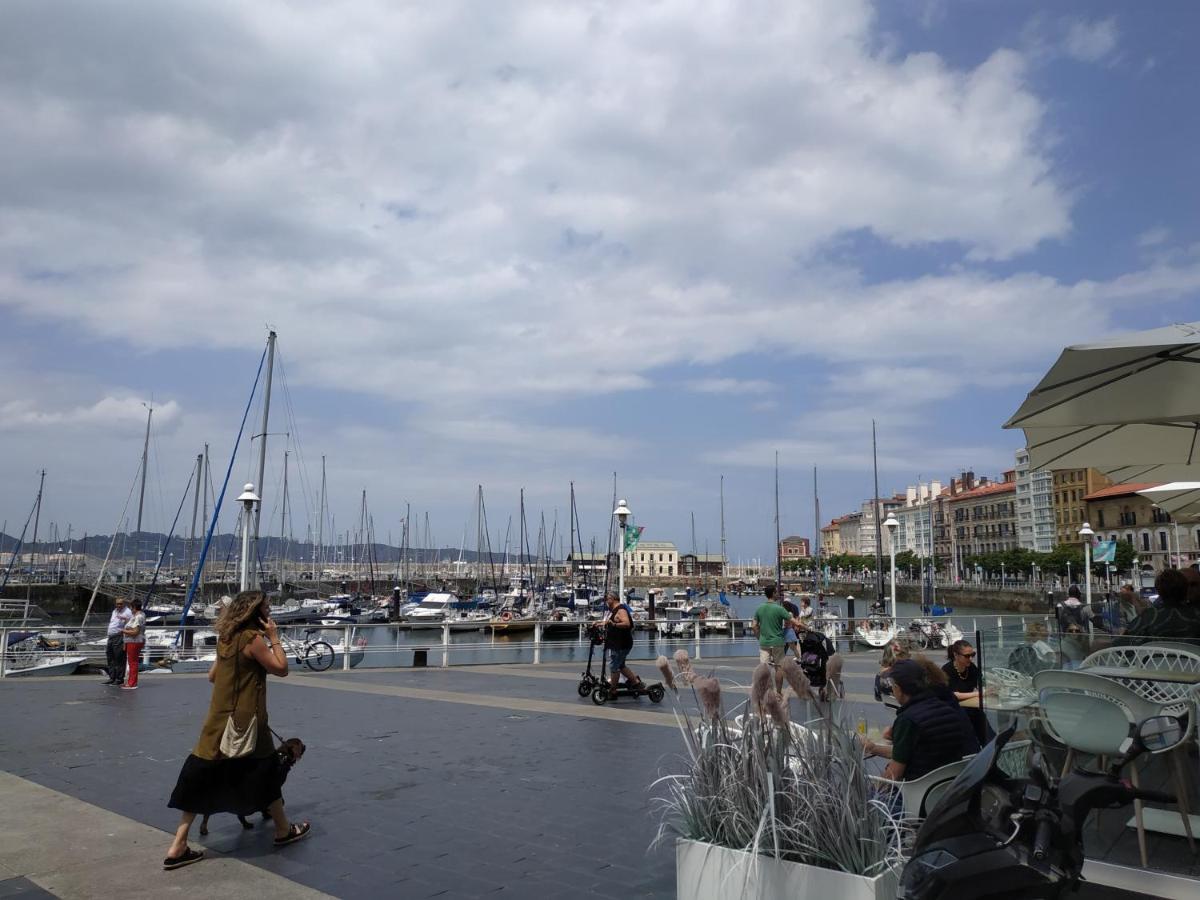 El Rincon Del Puerto Apartment Хихон Екстериор снимка